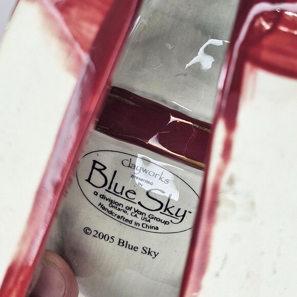 Blue Sky Clayworks Rocking Horse Trinket Box By Heather Goldminc 2005 - Picture 9 of 10